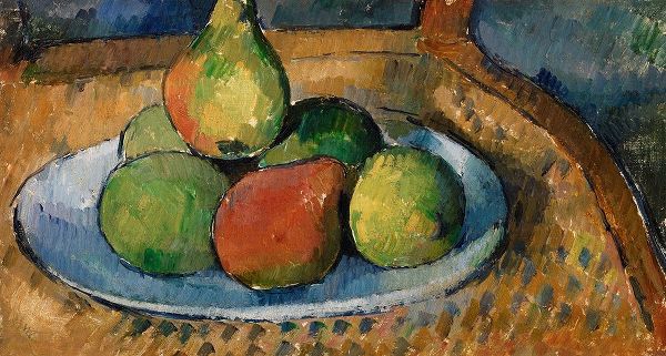 Plate of Fruit on a Chair