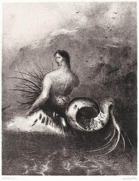 The Siren Clothed In Barbs, Emerged From the Waves