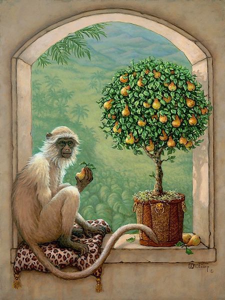 Monkey and Pear Tree