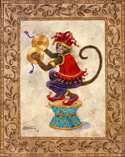 Monkey With Cymbals