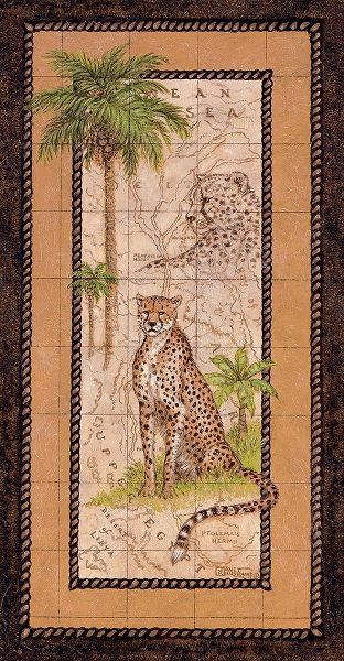 Map with Cheetah