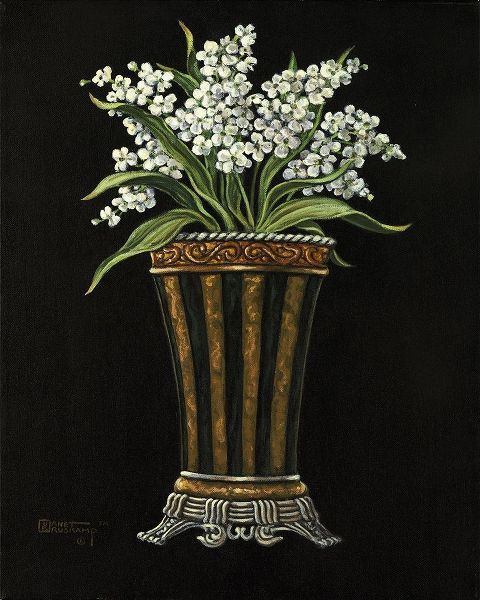 Classical Vase with Flowers II