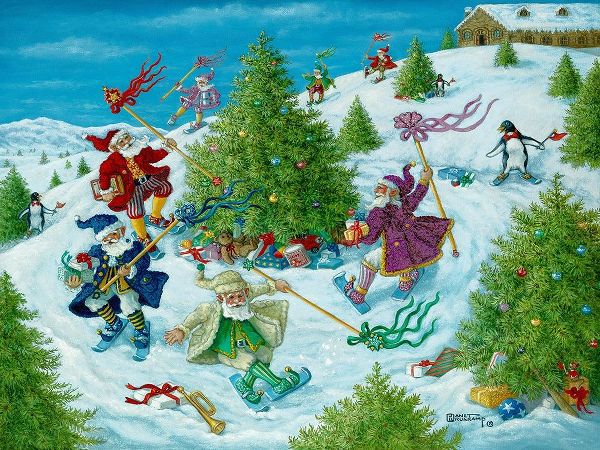 Santas Elves Celebrate