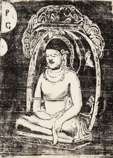 Buddha, from the Suite of Late Wood-Block Prints
