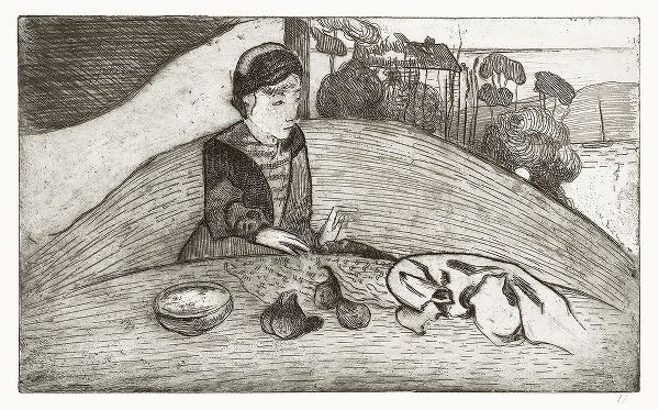 The Woman with Figs