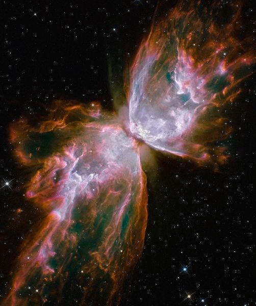 Hubble Spies a Butterfly