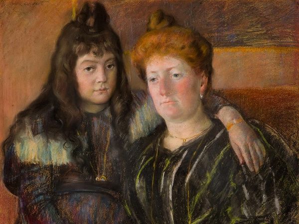 Madame Gaillard and Her Daughter Marie-Therese