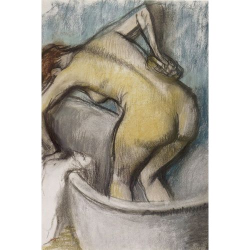 The Bath: Woman Supporting Her Back