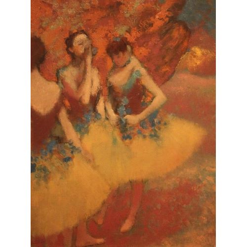 Three Dancers in Yellow Skirts