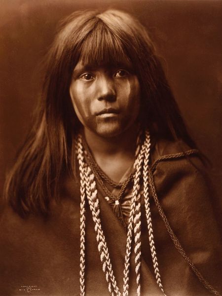 Mosa, Mohave girl, 1903