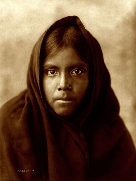 Qahatika girl, Arizona, 1907