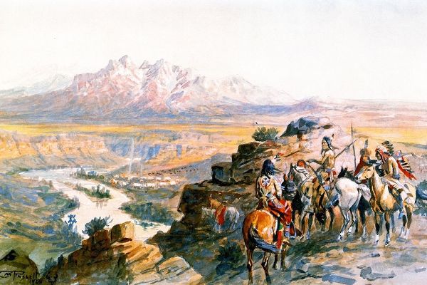 Planning the Attack on the Wagon Train