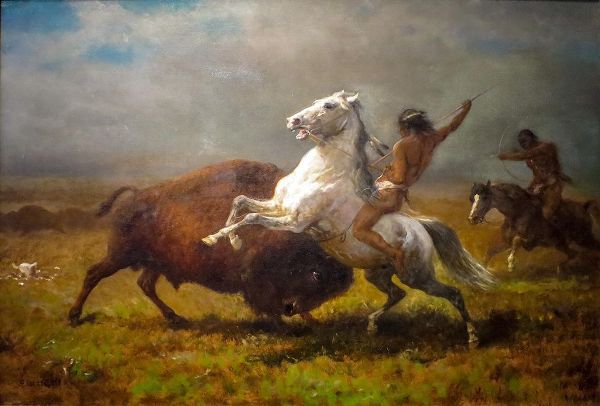 Study for &quot;The Last of the Buffalo&quot;