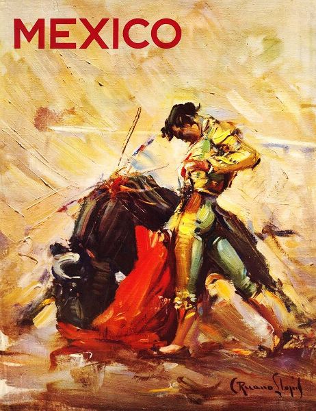 Mexican Matador Travel Poster