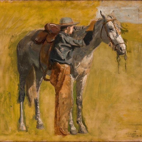 Study for Cowboys in the Badlands