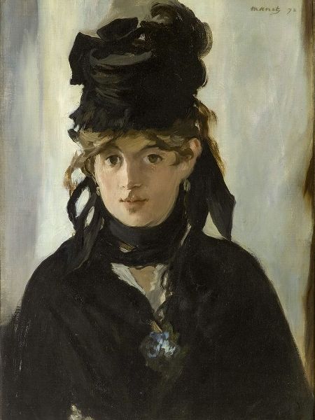 Berthe Morisot With a Bouquet of Violets