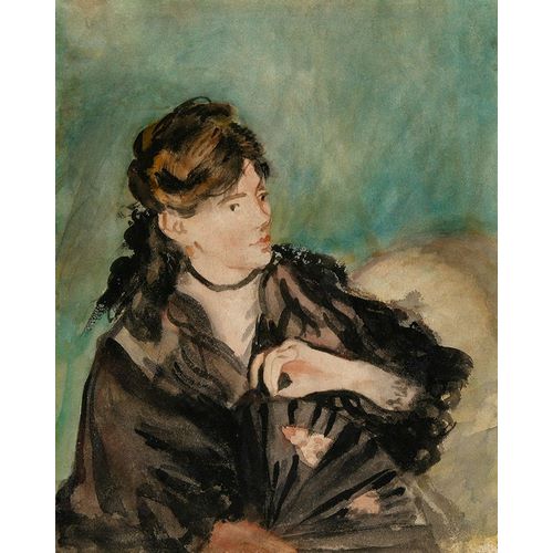 Portrait of Berthe Morisot with a Fan