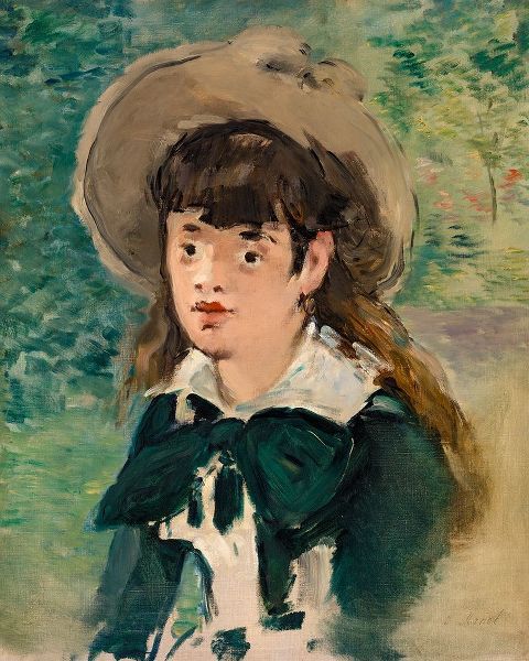 Young Girl on a Bench