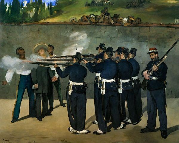 The Execution of Emperor Maximilian of Mexico, June 19, 1867