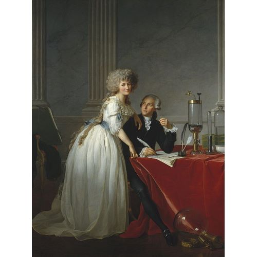 Portrait of혻Monsieur de Lavoisier혻and his Wife