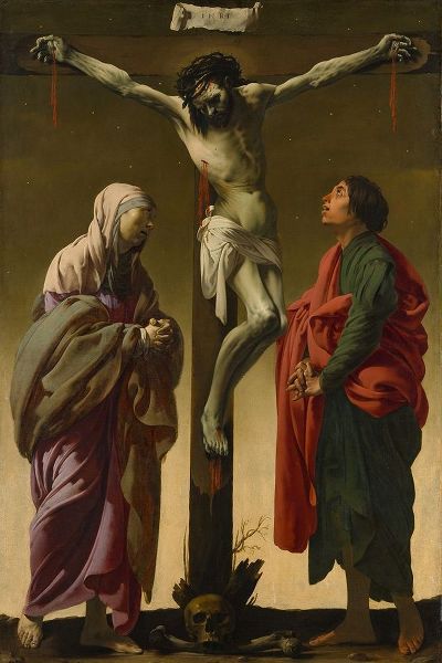 Crucifixion with the Virgin and St John