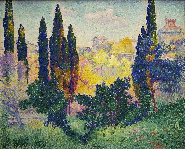 Cypresses at Cagnes