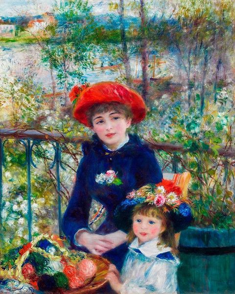 Two Sisters On the Terrace 1881