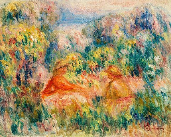 Two Women in a Landscape 1918