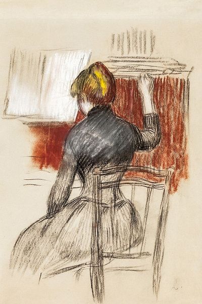 Woman at a Piano