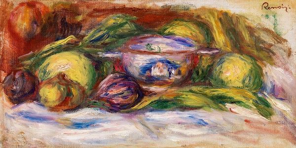 Bowl, Figs, and Apples 1916