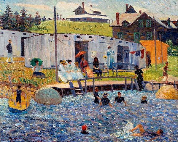 The Bathing Hour, Chester, Nova Scotia 1910