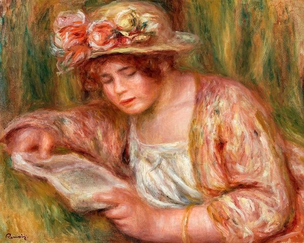 Andree in a Hat, Reading 1918