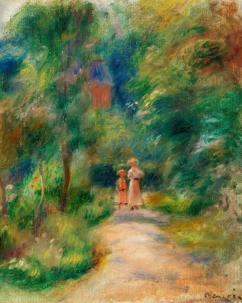 Two Figures on a Path 1906