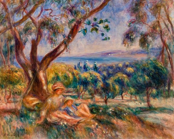 Landscape with Figures, near Cagnes 1910