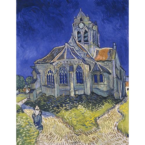 The church in Auvers-sur-Oise, view from the Chevet