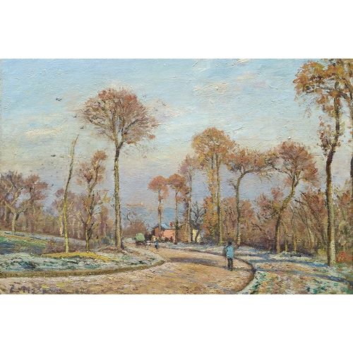The Road to Versailles, Louveciennes, Morning Frost