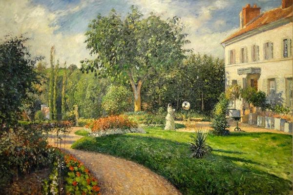 The Garden of Les Mathurins at Pontoise