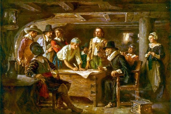 The Mayflower Compact-1620