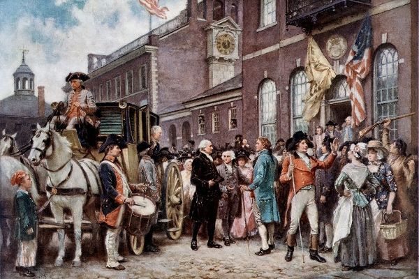 Washingtons Inaugration at Philadelphia