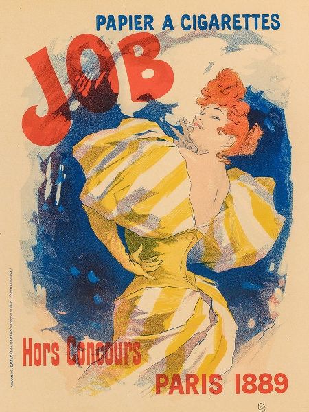 Job Cigarettes 1889