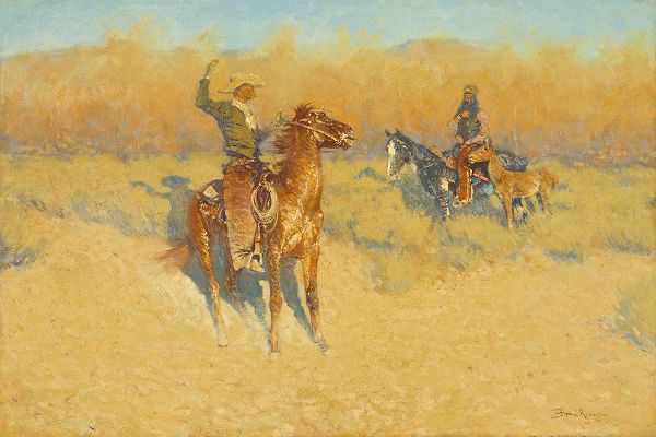The Long-Horn Cattle Sign-1908