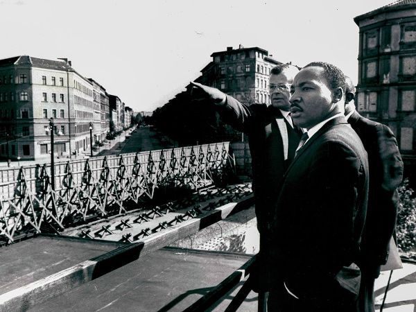 Dr. Martin Luther King in Berlin-Germany 1964