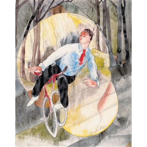 In Vaudeville-the Bicycle Rider