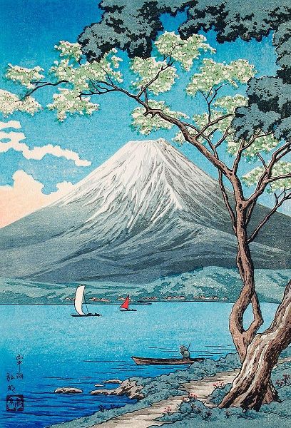 Takahashi, Hiroaki 아티스트의 Mount Fuji from Lake Yamanaka작품입니다.