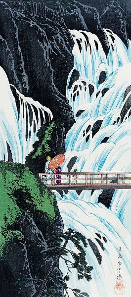 Takahashi, Hiroaki 아티스트의 Shiragumo Waterfall of Nikko작품입니다.