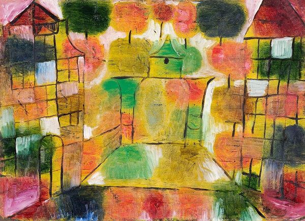 Klee, Paul 아티스트의 Tree and Architecture|Rhythms 작품