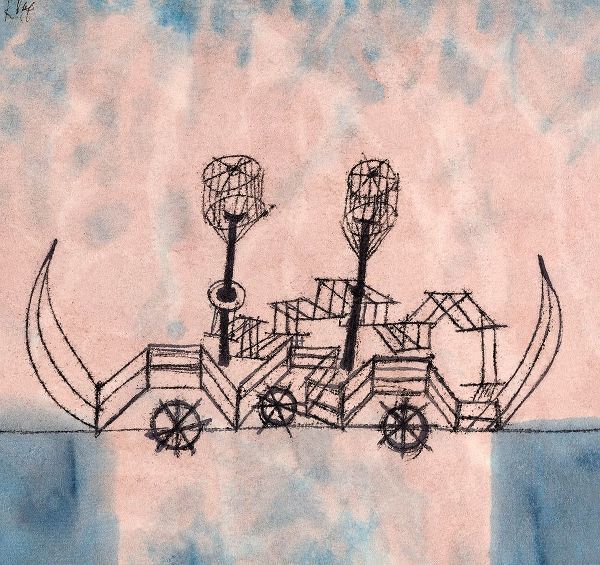 Klee, Paul 아티스트의 Old Steamboat 작품