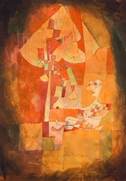 Klee, Paul 아티스트의 The Man Under the Pear Tree 작품