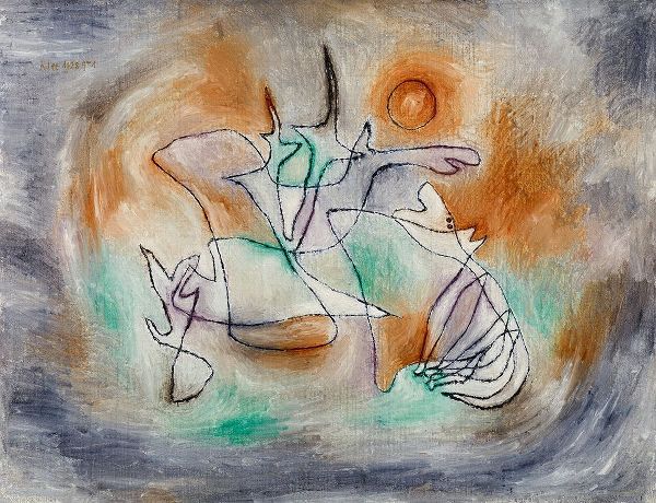 Klee, Paul 아티스트의 Howling Dog 작품