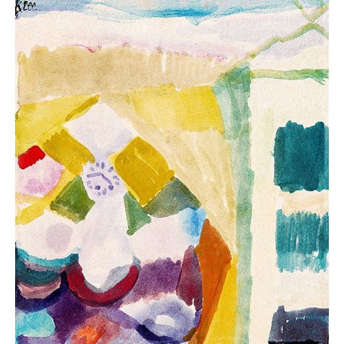 Klee, Paul 아티스트의 Interior with the Clock 작품